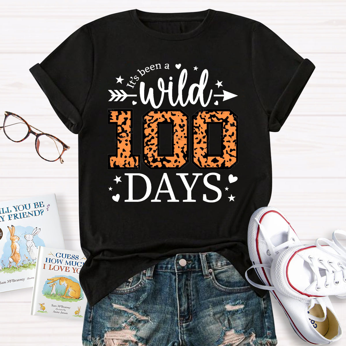 It'S Been A Wild 100 Days T-Shirt