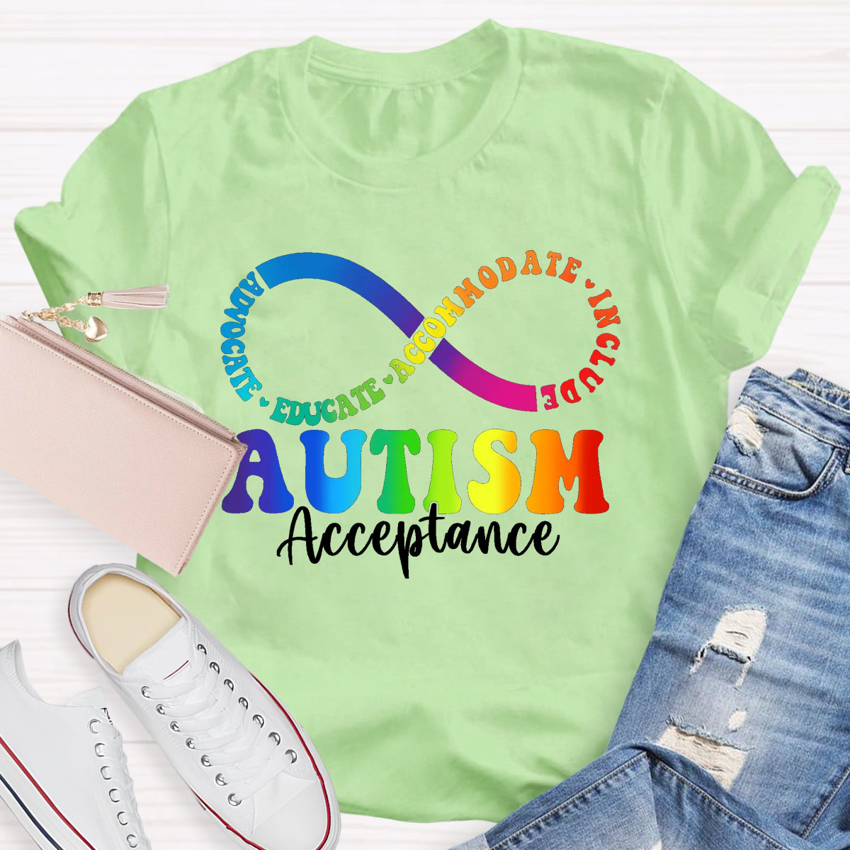 Advocate Educate Accommodate Include T-Shirt