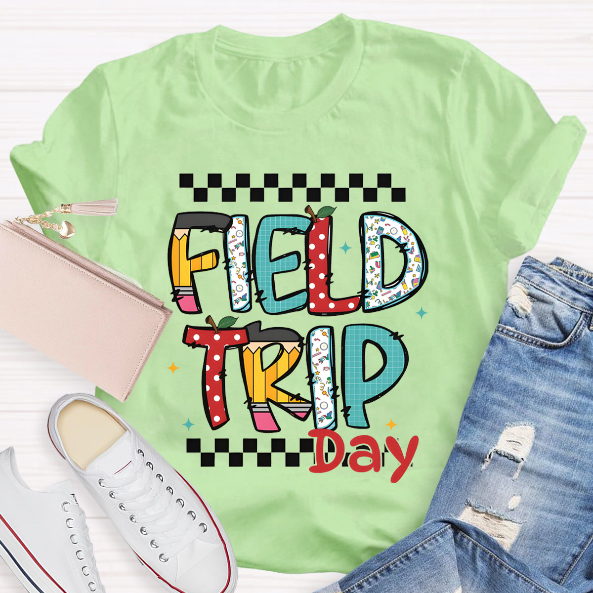 Field Trip Day Teacher T-Shirt