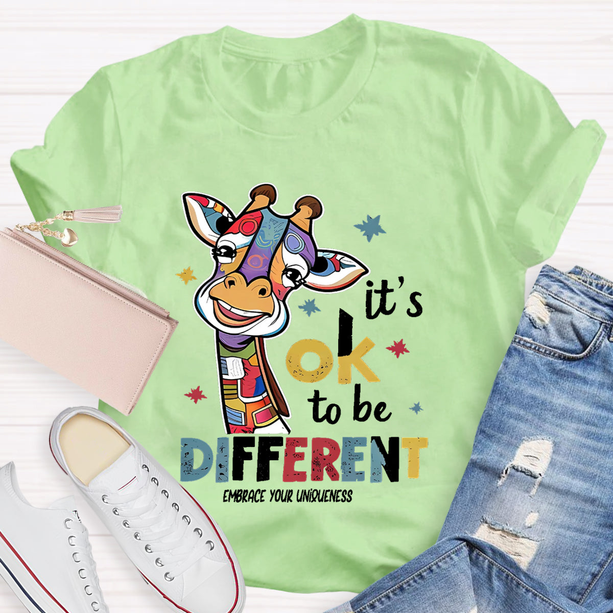 It's Ok To Be Different Embrace Your Uniqueness T-Shirt