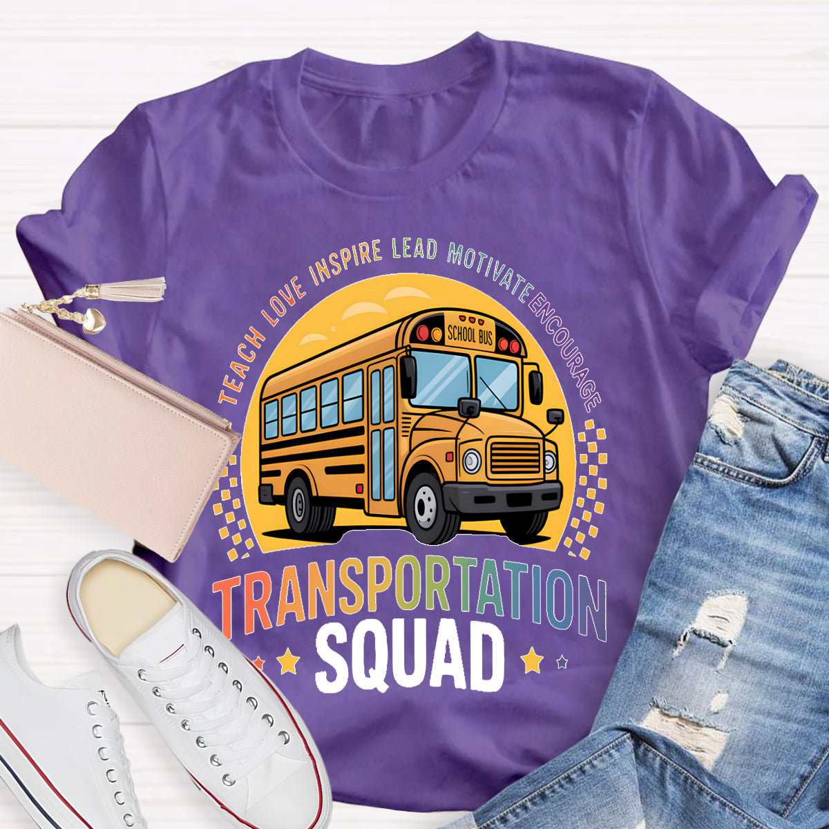 Transportation Squad Graphic  T-shirt