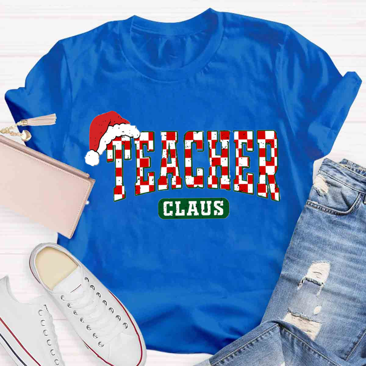 Teacher Claus Christmas T-Shirt