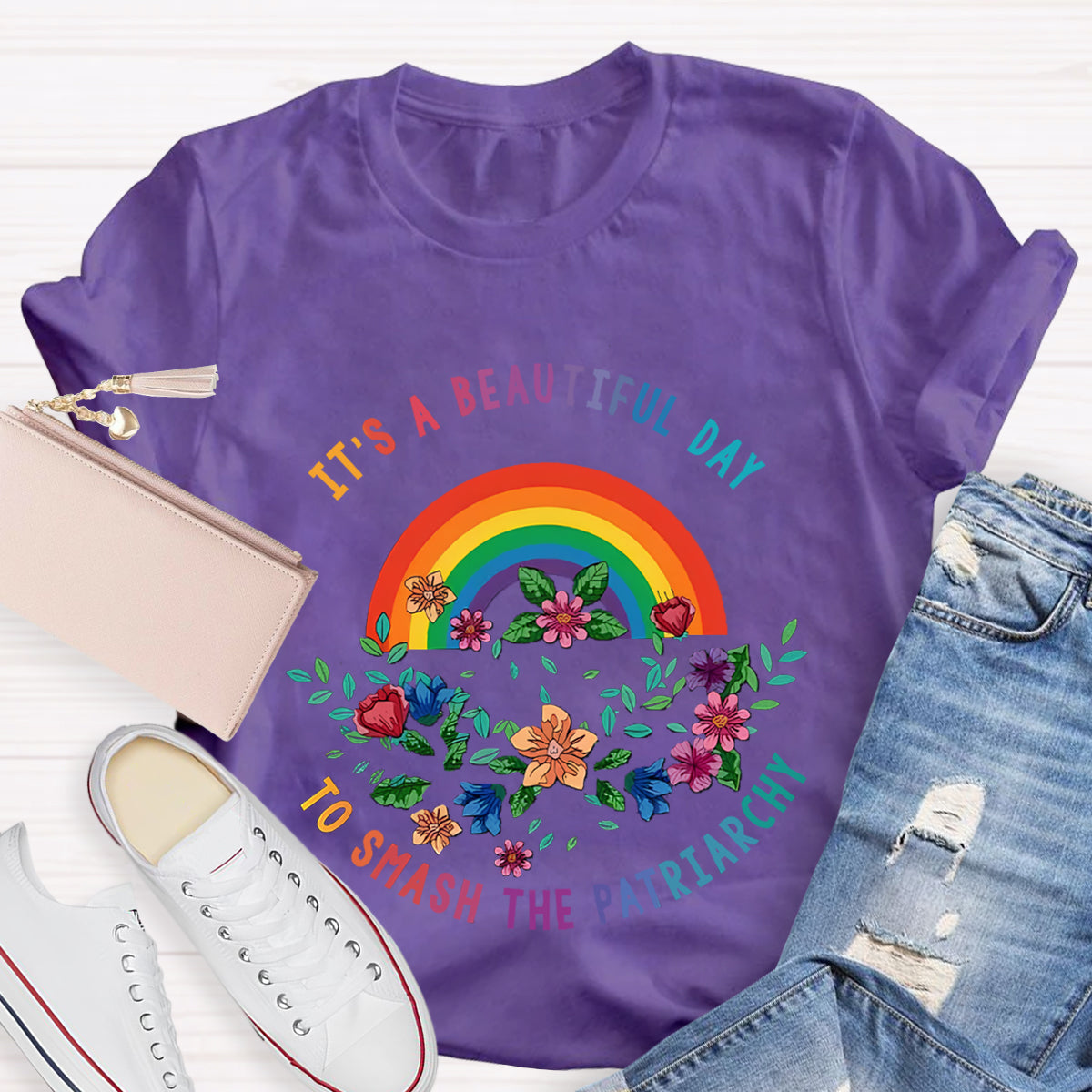 It's A Beautiful Day To Smash The Patriarchy T-Shirt