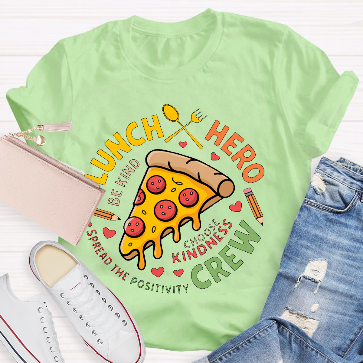 Lunch Hero Crew T-shirt