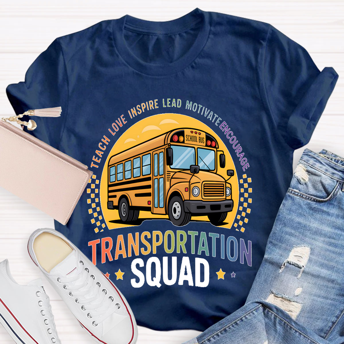 Transportation Squad Graphic  T-shirt