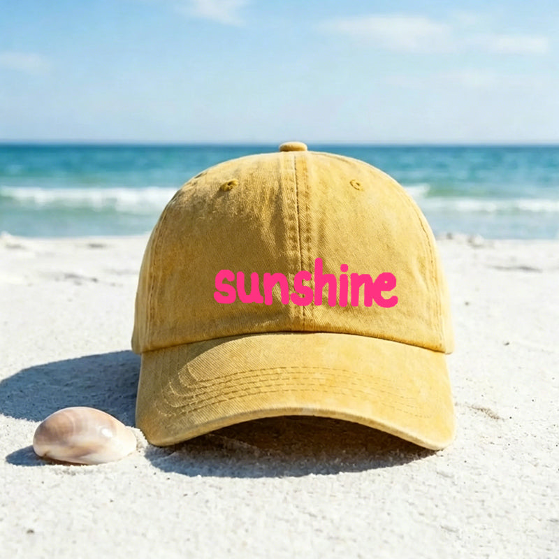 Sunshine Summer Break Baseball Hat