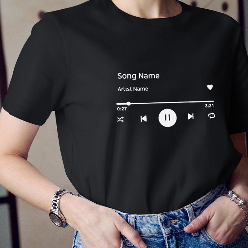Personalized Song Name Teacher T-Shirt