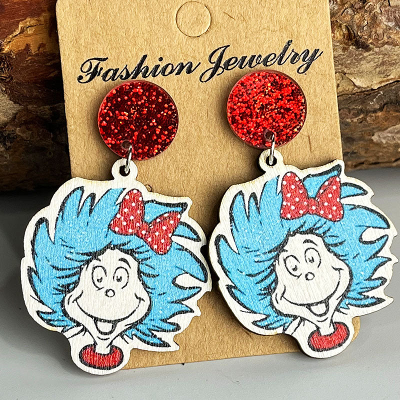 Teacher Reading Fun Earrings
