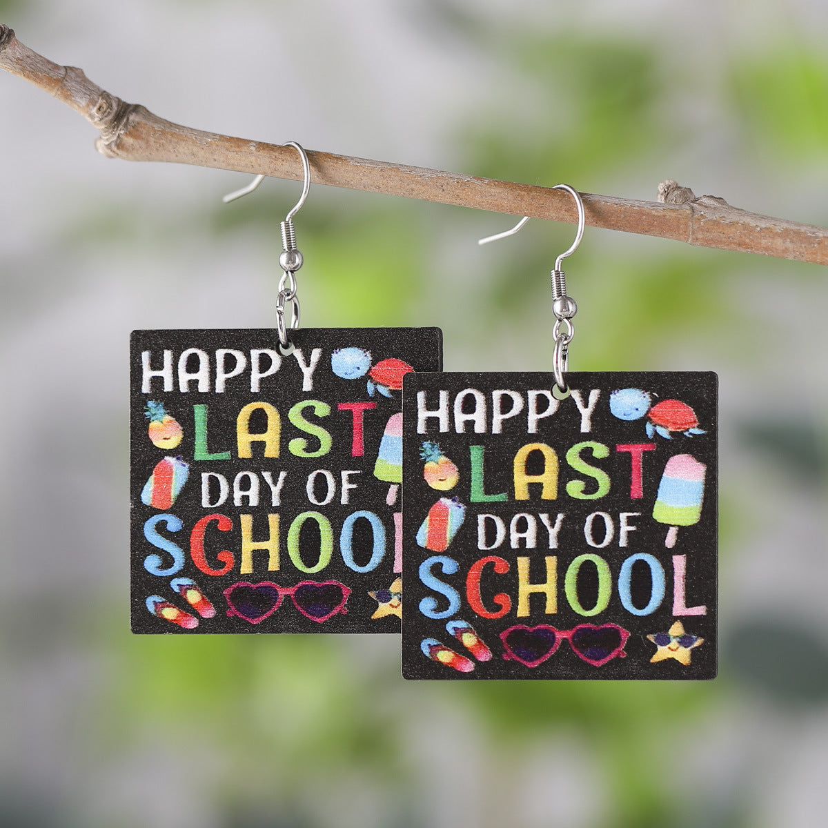 Happy Last Day Of School Earrings