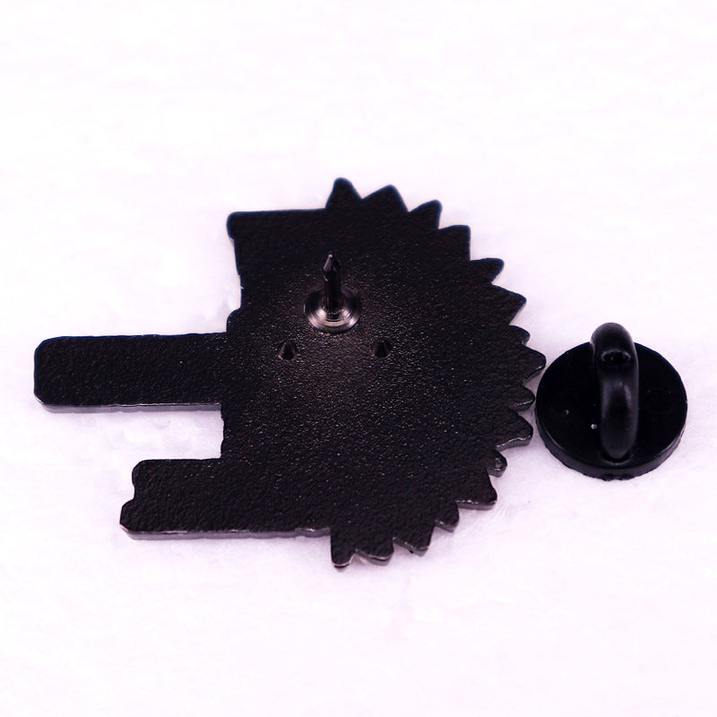 Not All Disabilities Are Visible Brooch Sunflower Flower Badge