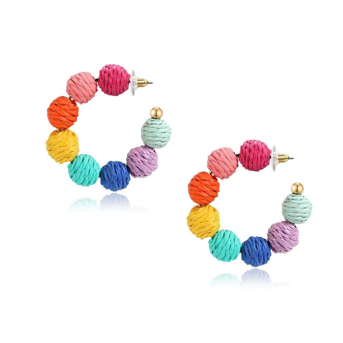 Colorful Boho Teacher Earrings
