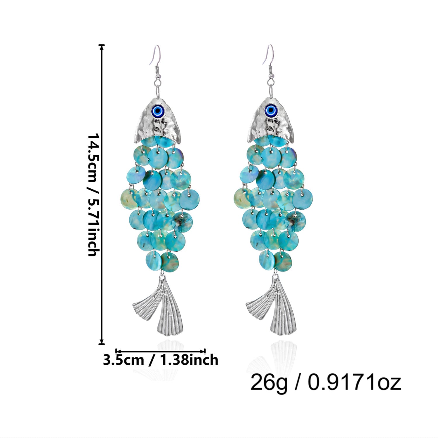 Vacation Mode Fish Earrings