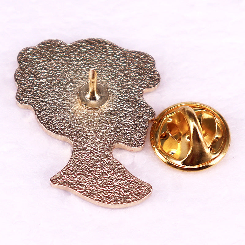 Stubborn And Willful Girl Pride And Prejudice Quote Brooch