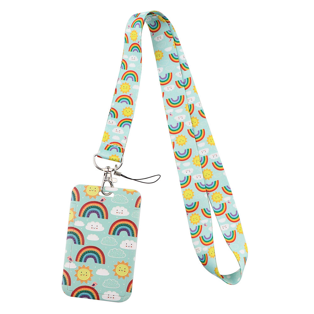 Rainbow Series Mobile Phone Lanyard