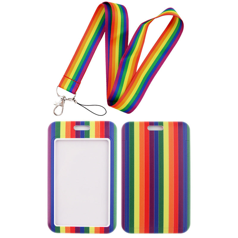 Rainbow Series Mobile Phone Lanyard