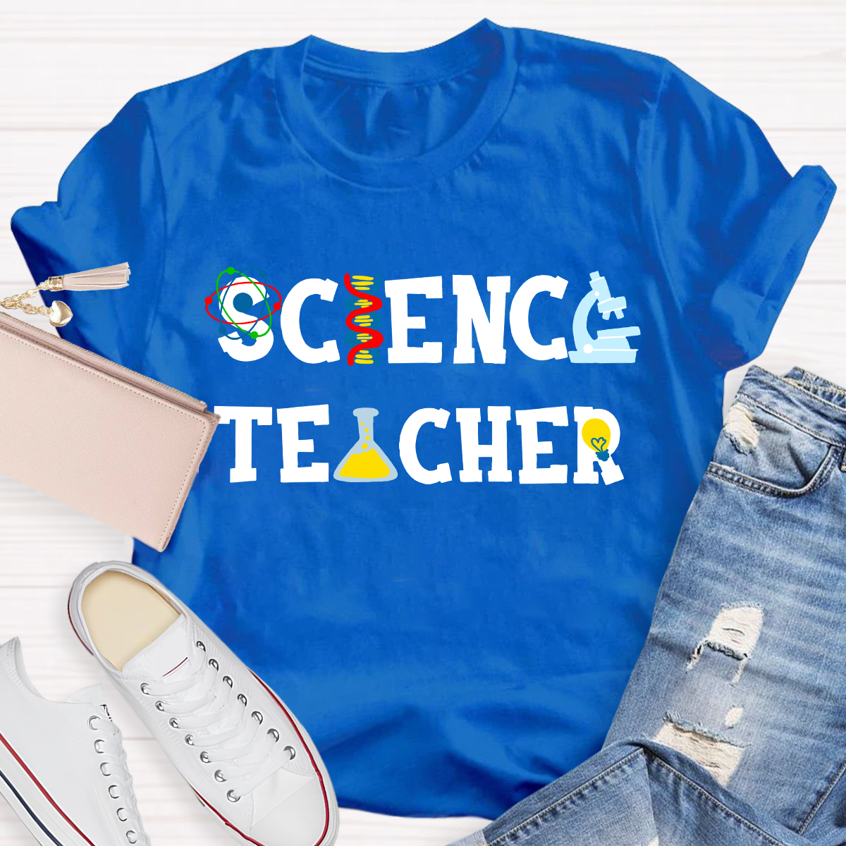 Science Reagent Bottle Teacher T-Shirt