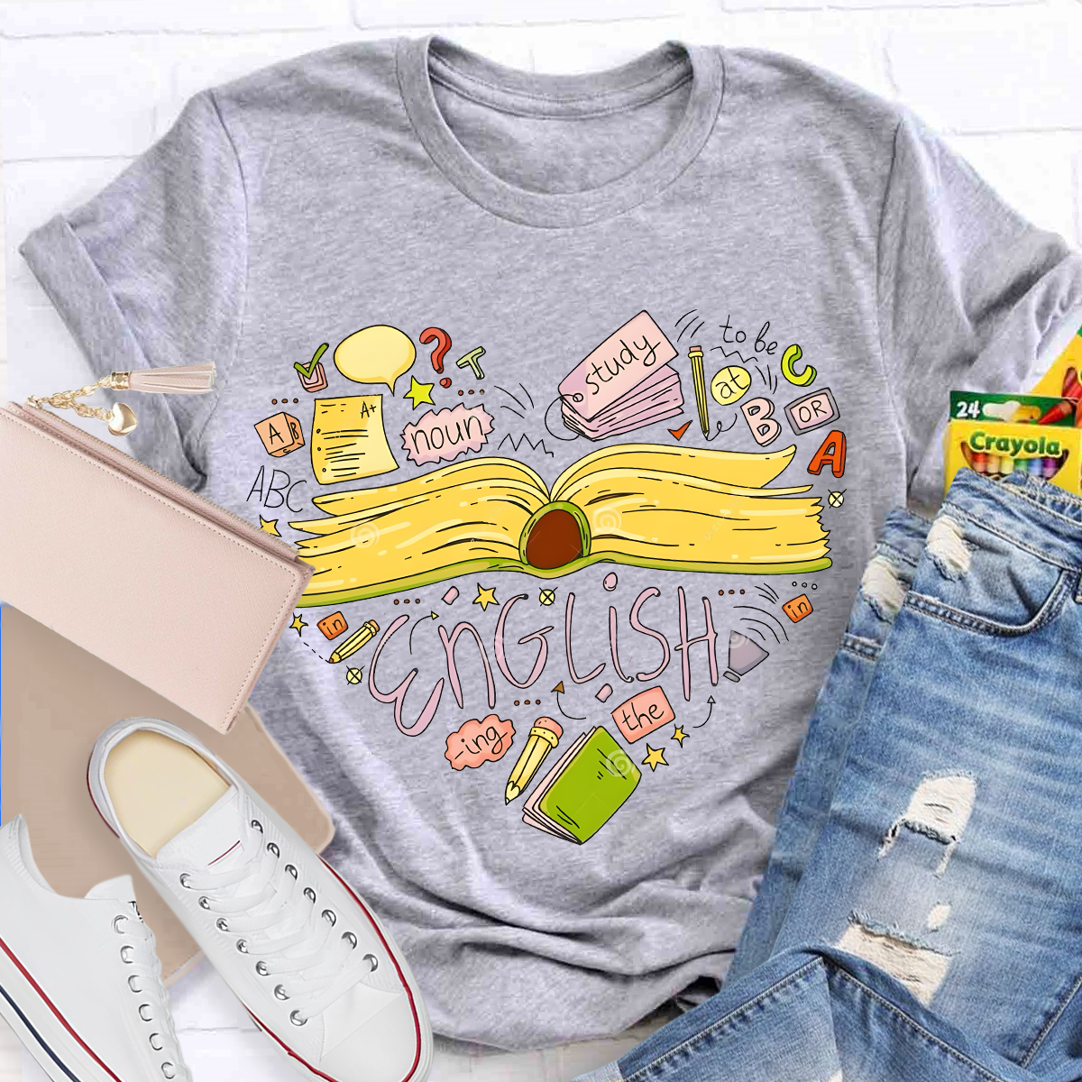 Study English Teacher T-Shirt