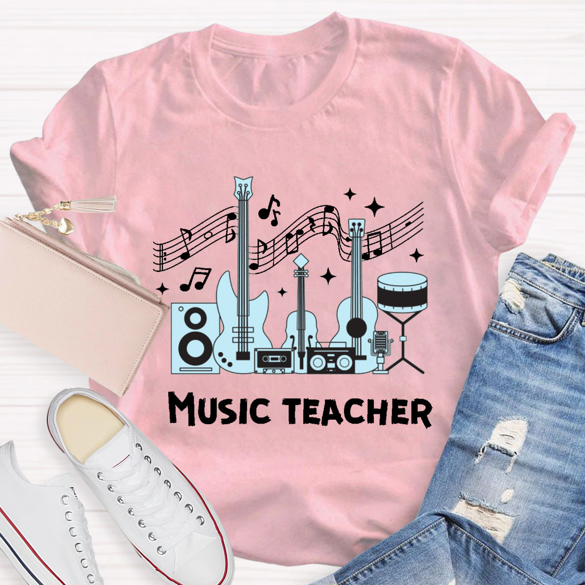 Music Teacher Guitar Teacher T-Shirt