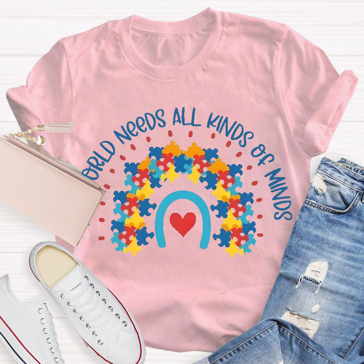The World Needs All Kinds of Minds T-Shirt