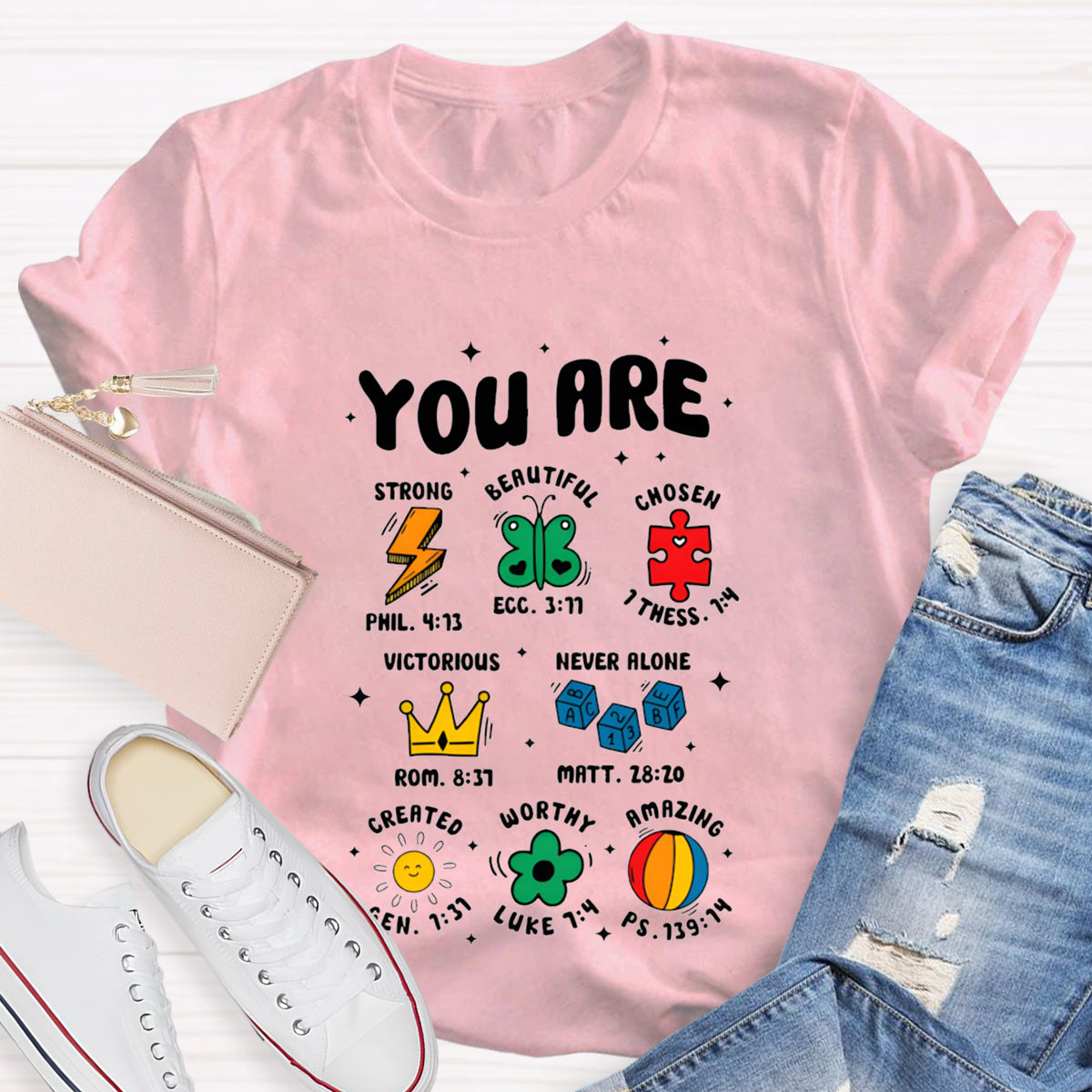 You Are Never Alone Teacher T-Shirt