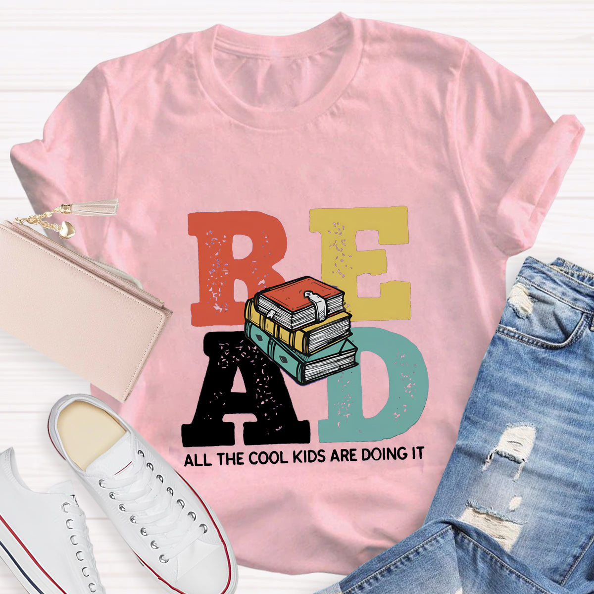 Read All The Cool Kids Are Doing It T-Shirt
