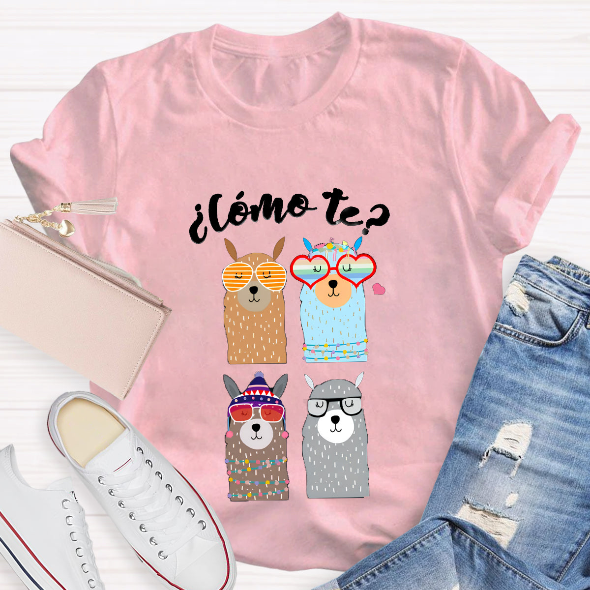 ¿Cómo Te Spanish Teacher T-Shirt