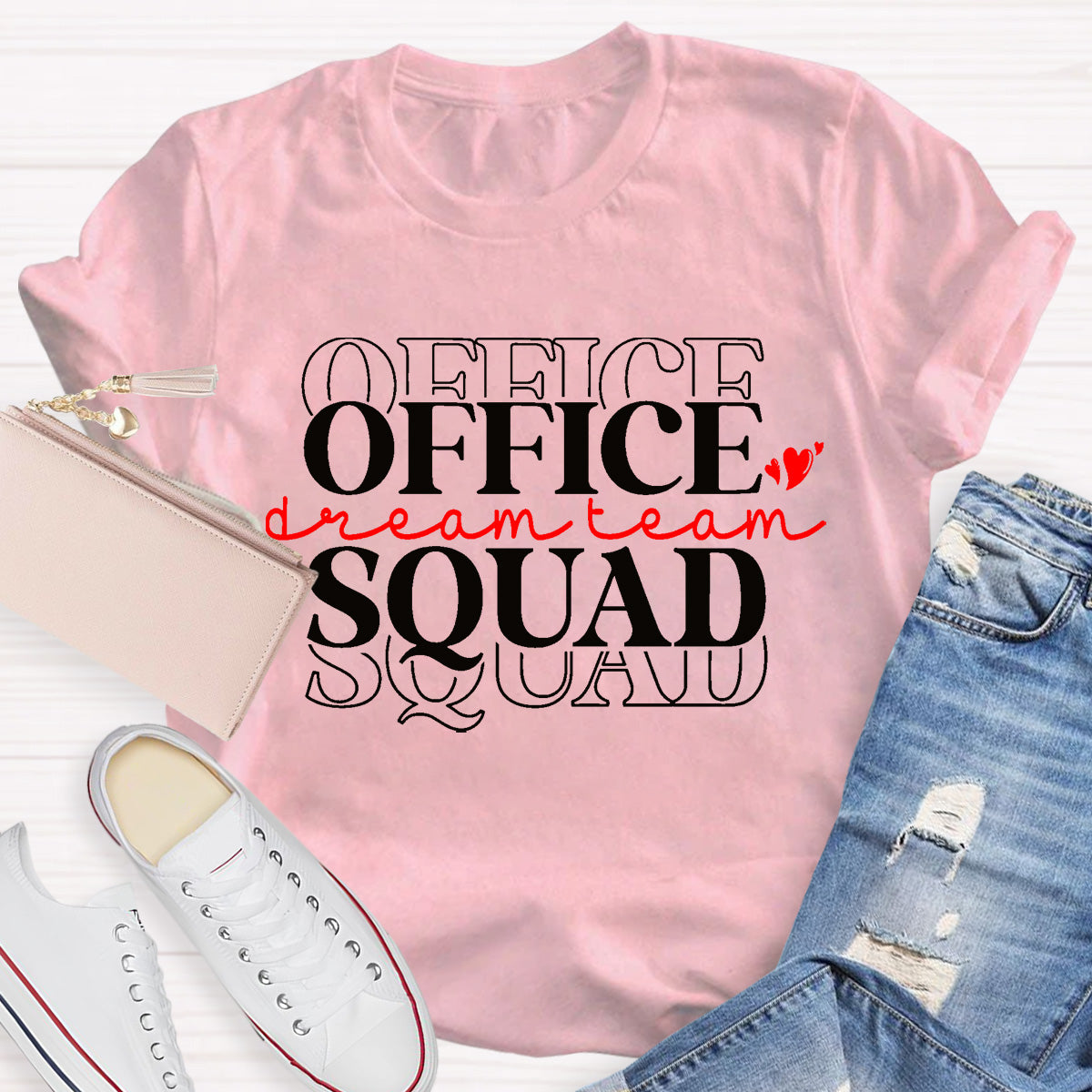 Office Squad Dream Team Teacher T-Shirt