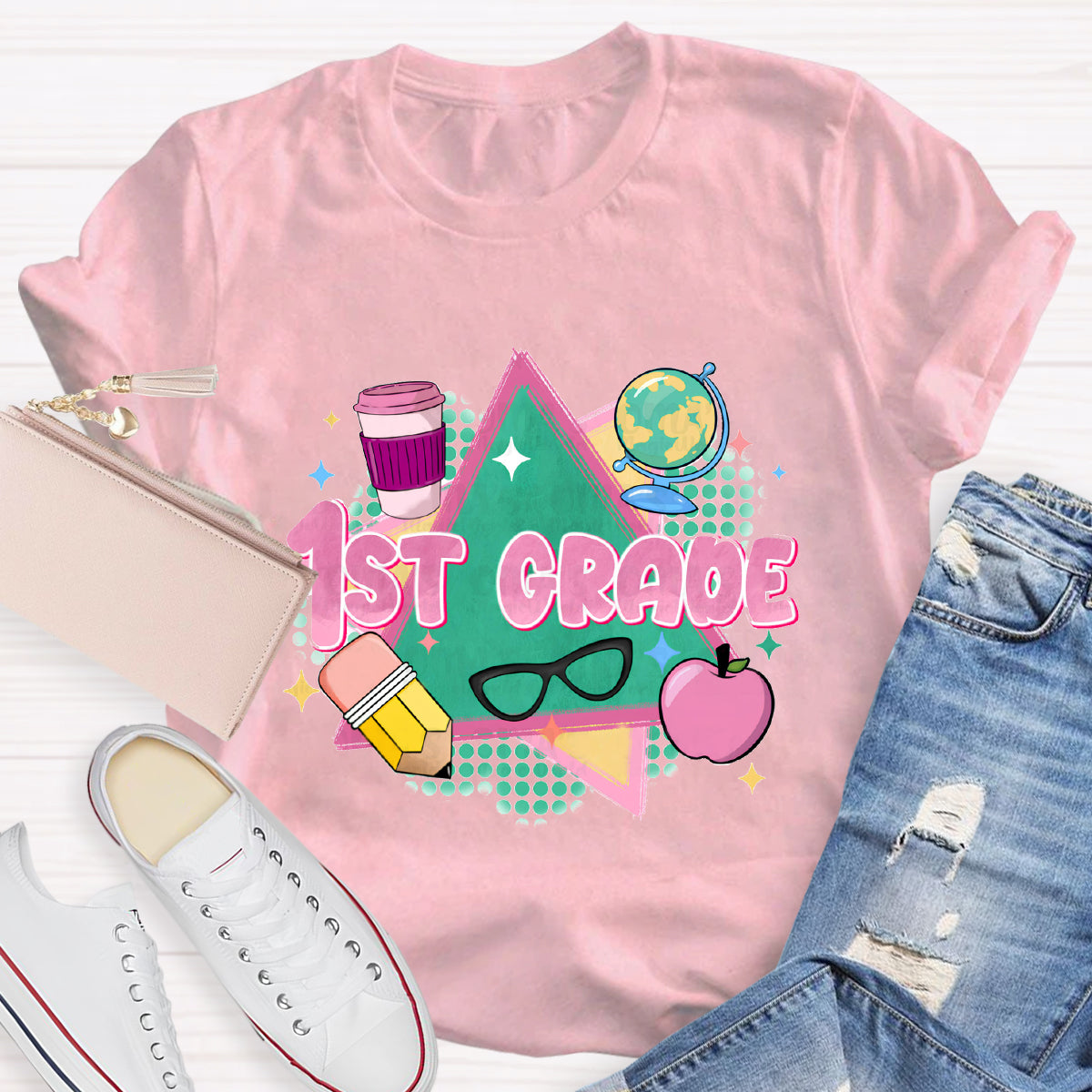 Personalized Grade Teacher's tools Back To School T-Shirt