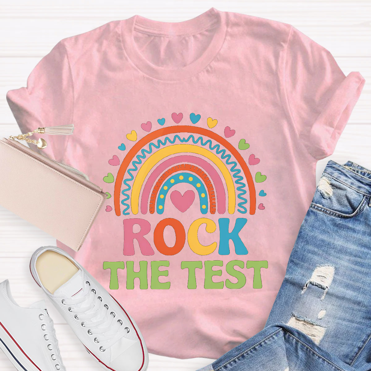 Rock The Text Teacher T-Shirt