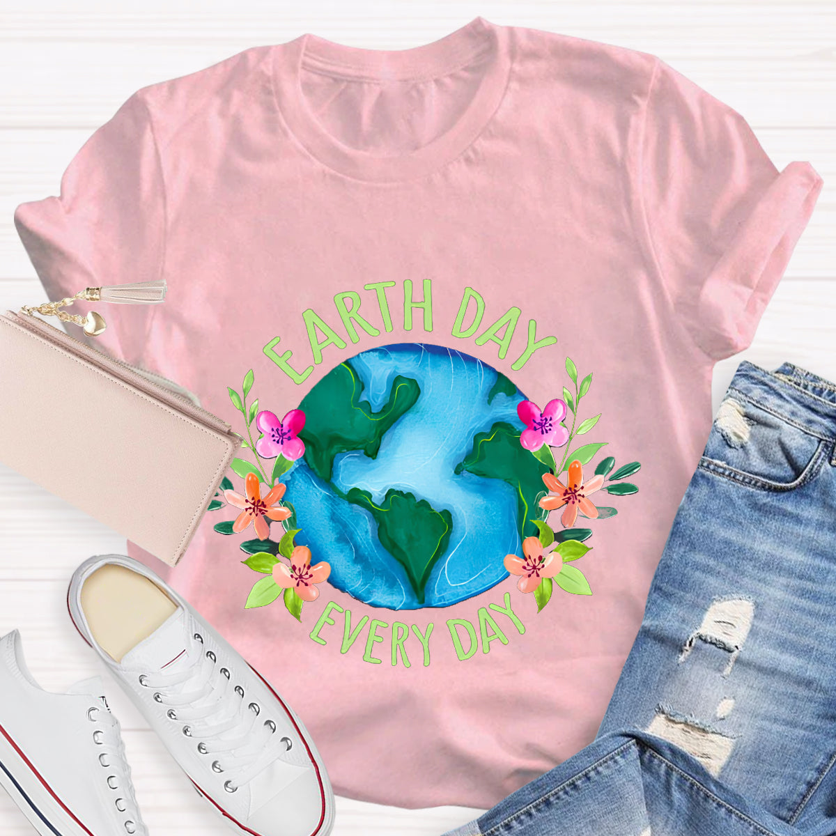 Earth Day Every Day Environmental T-Shirt
