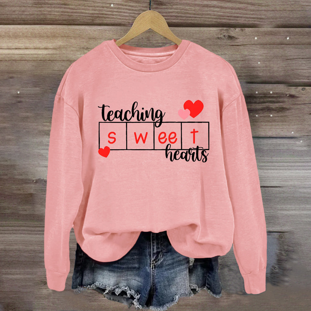 Teaching Sweet Hearts Sweatshirt