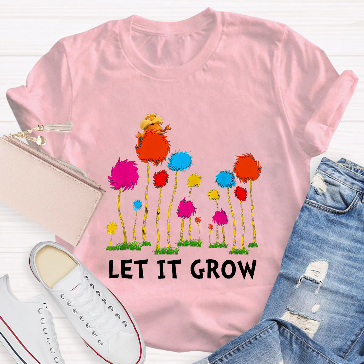 Let It Grow Teacher T-Shirt