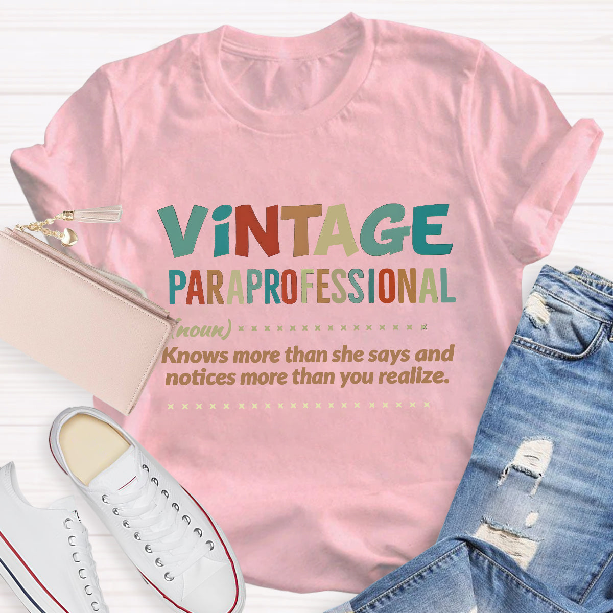 Vintage Professional Teacher T-Shirt