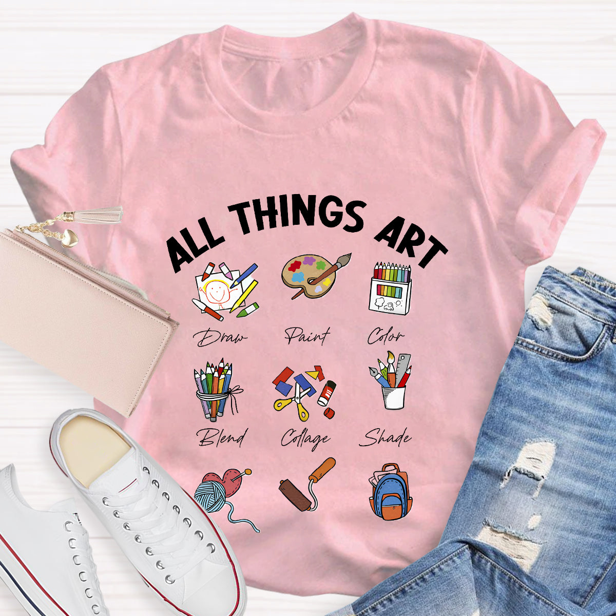 All Things Art Teacher T-Shirt