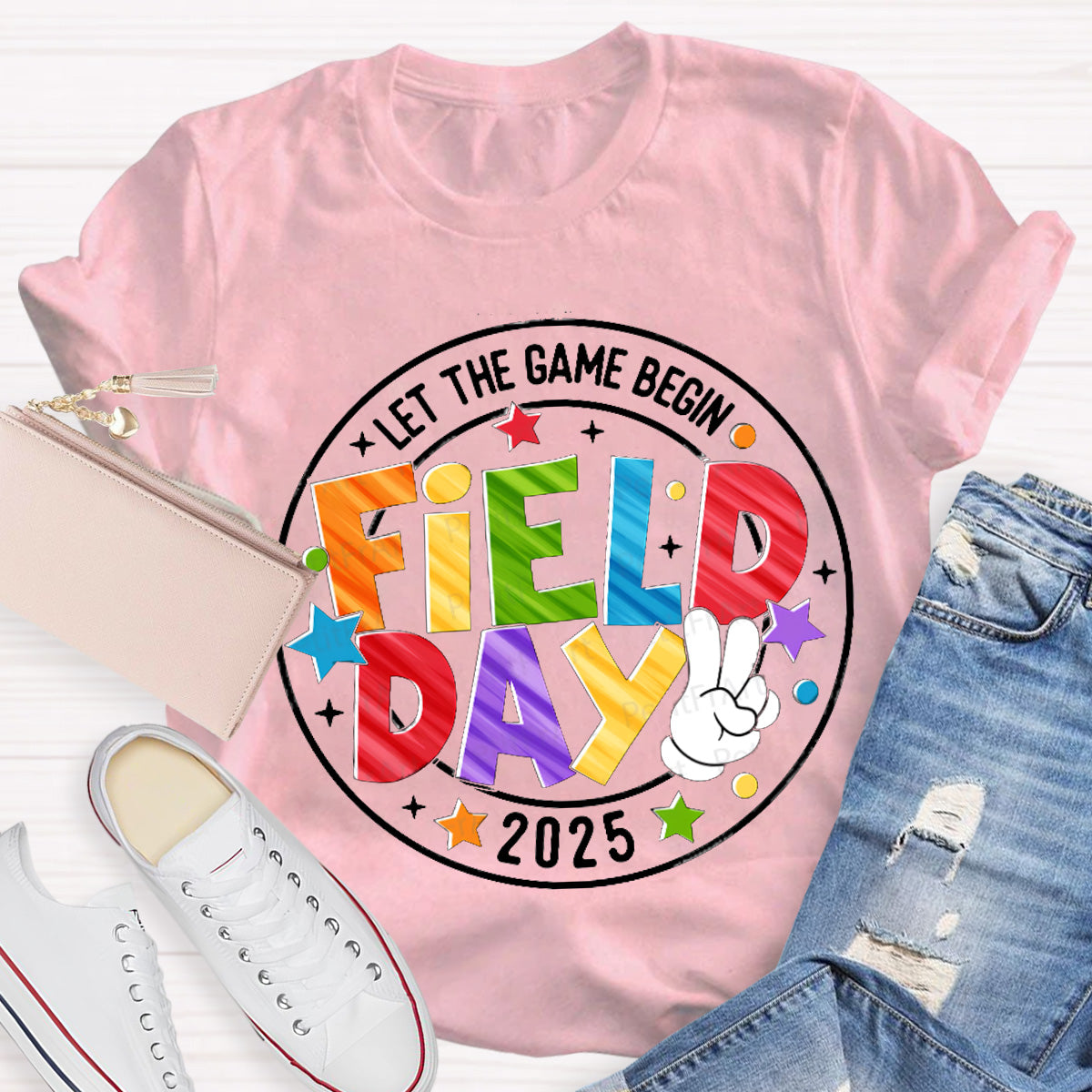 Let The Game Begin Teacher T-Shirt