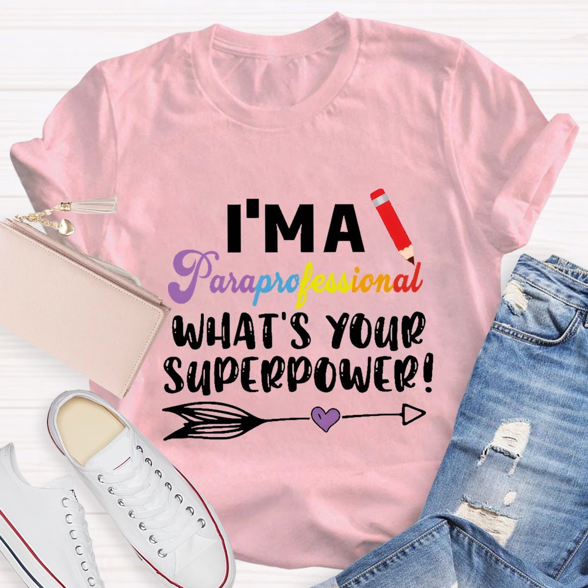 What's Your Superpower Teacher T-Shirt