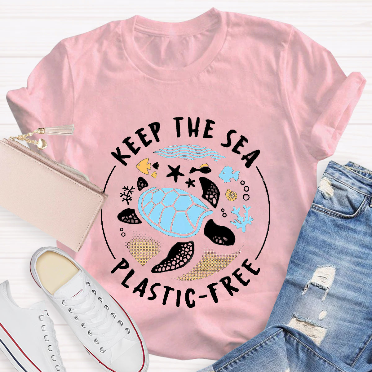 Keep The Sea Plastic Free T-Shirt