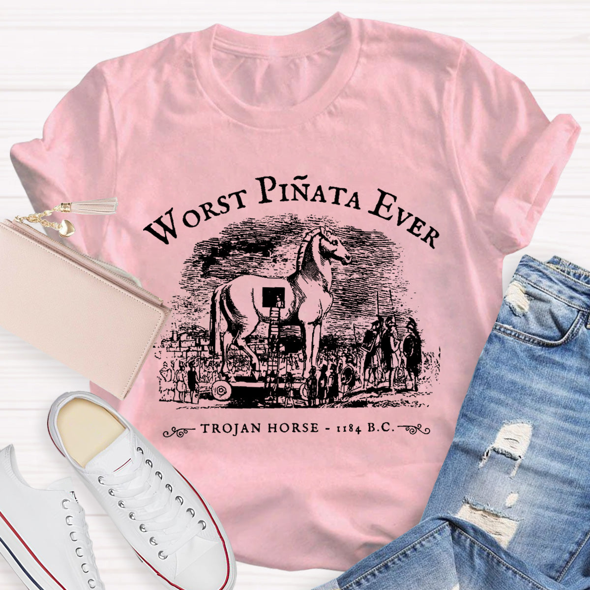 Worst Pinata Ever History Teacher T-Shirt