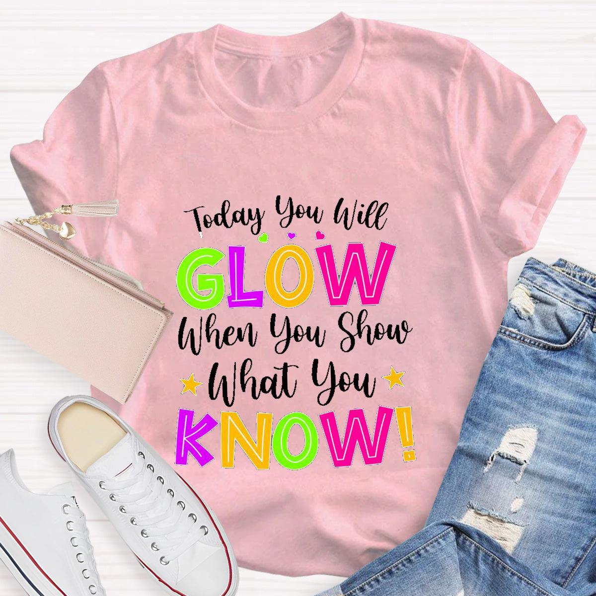 Today You Will Grow Teacher T-Shirt