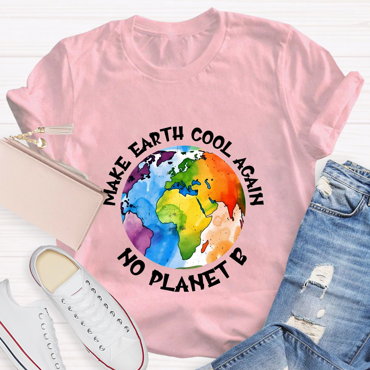 Make Earth Cool Again No Planet B T-Shirt