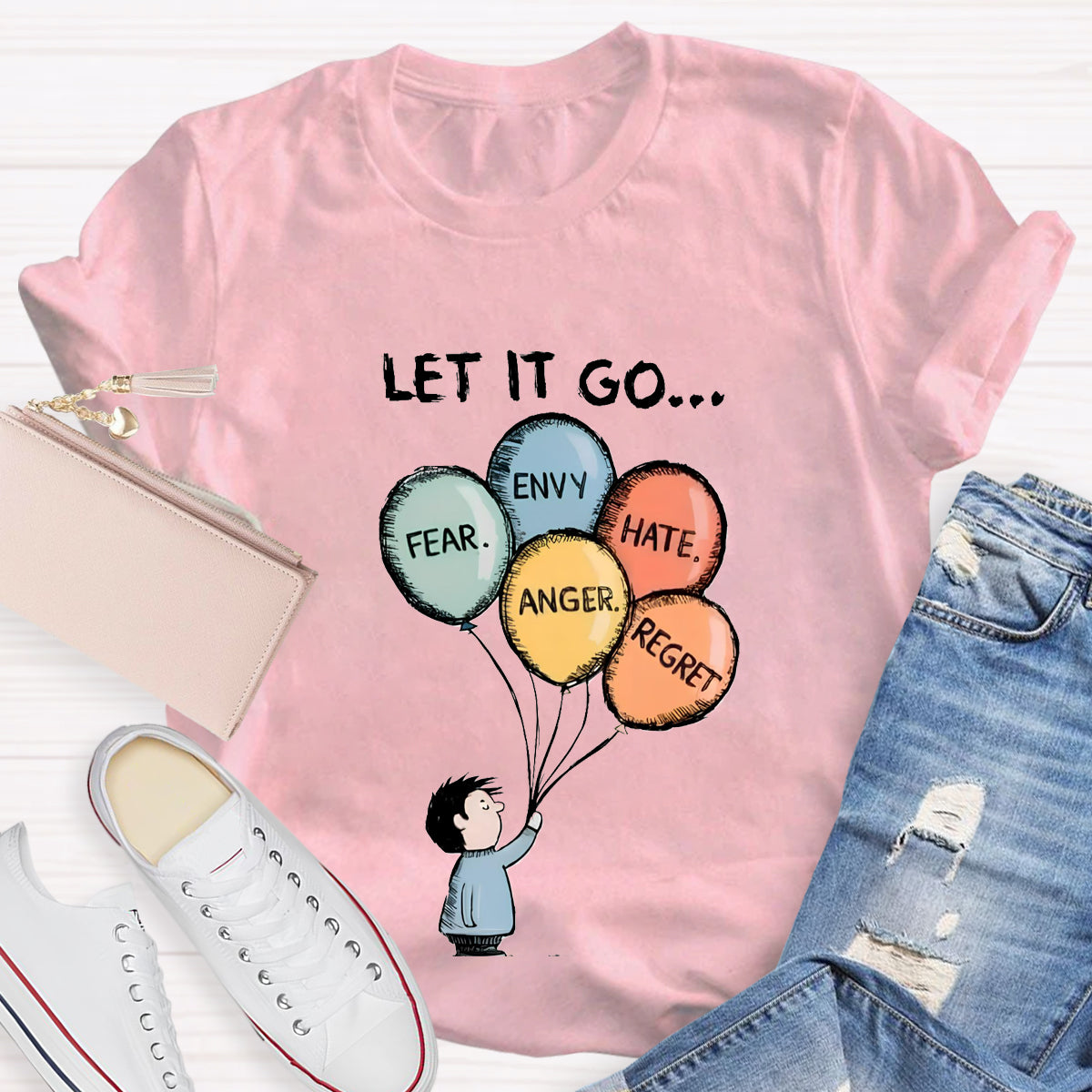 Let It Go Hate Angry T-Shirt