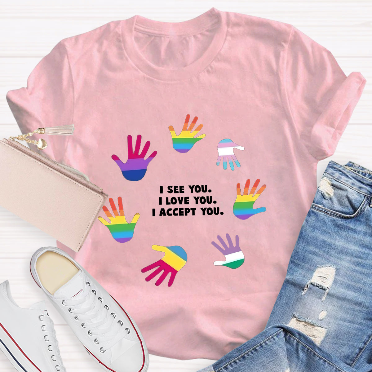 I See You I Love You Teacher T-Shirt