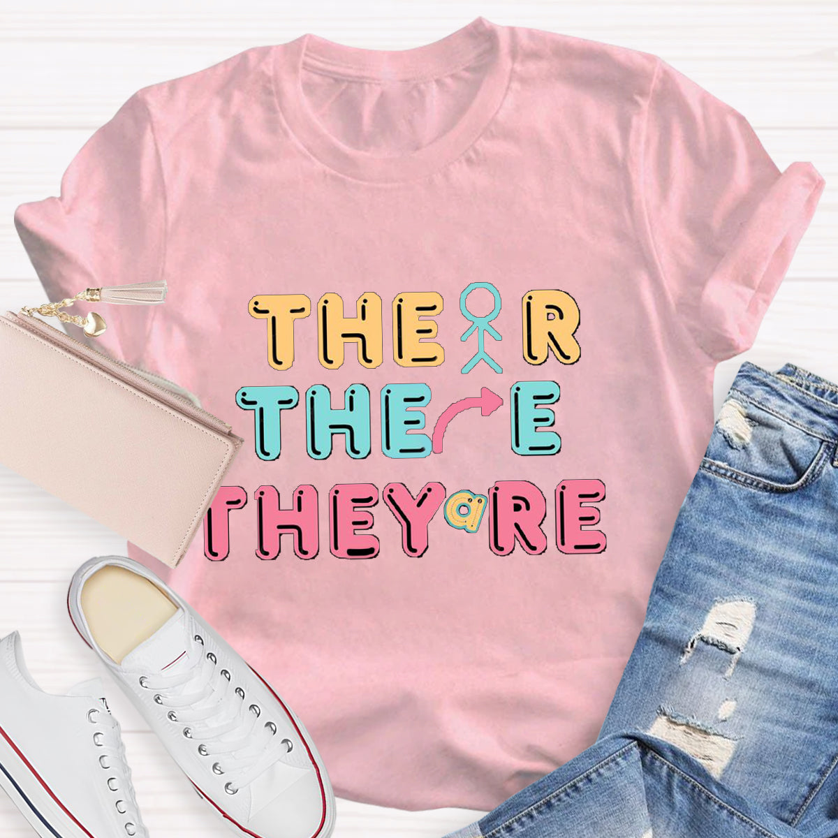 Their There They're T-Shirt