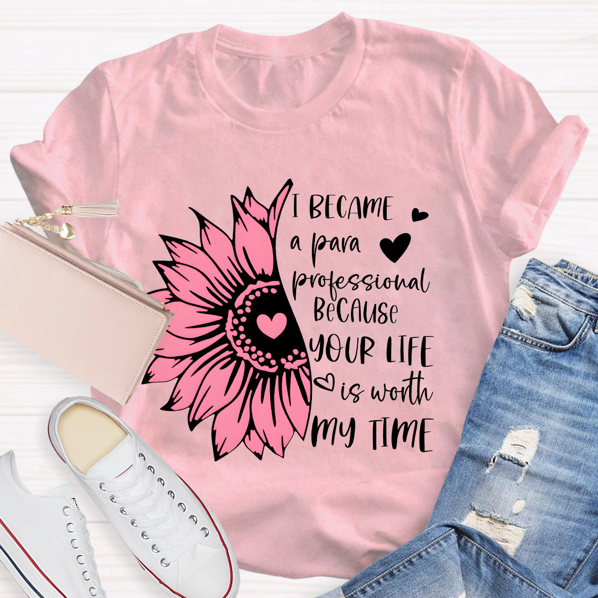 I Became A Para Teacher T-Shirt