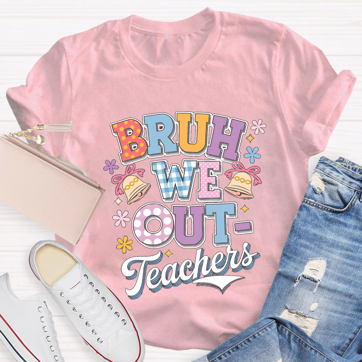 Ding Bruh We Out Teachers T-Shirt