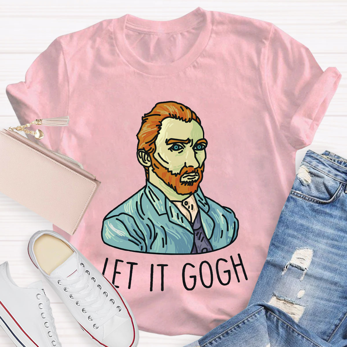Let It Go Art Teacher T-Shirt