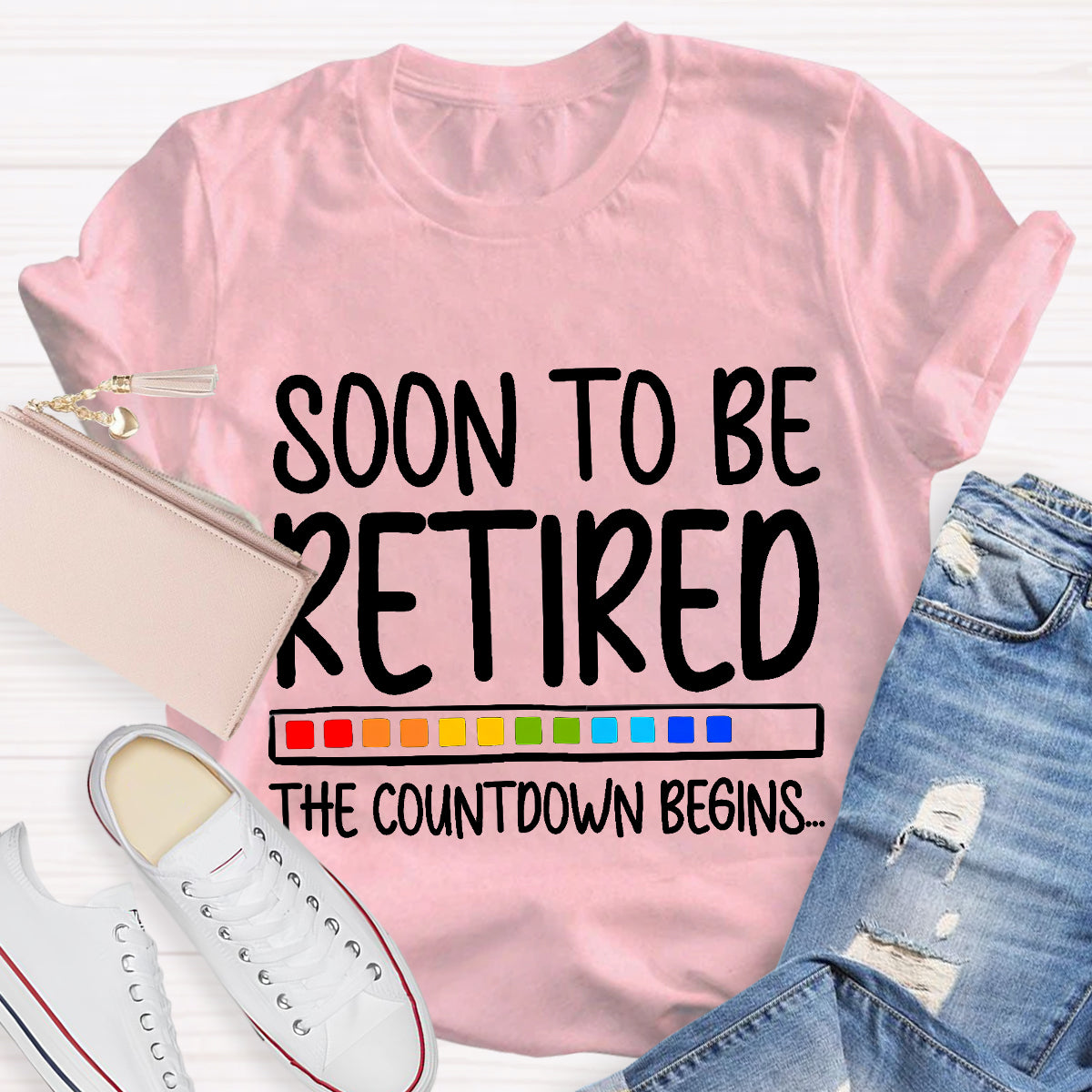 Soon To Be Retired The Countdown Begins Retirement T-Shirt