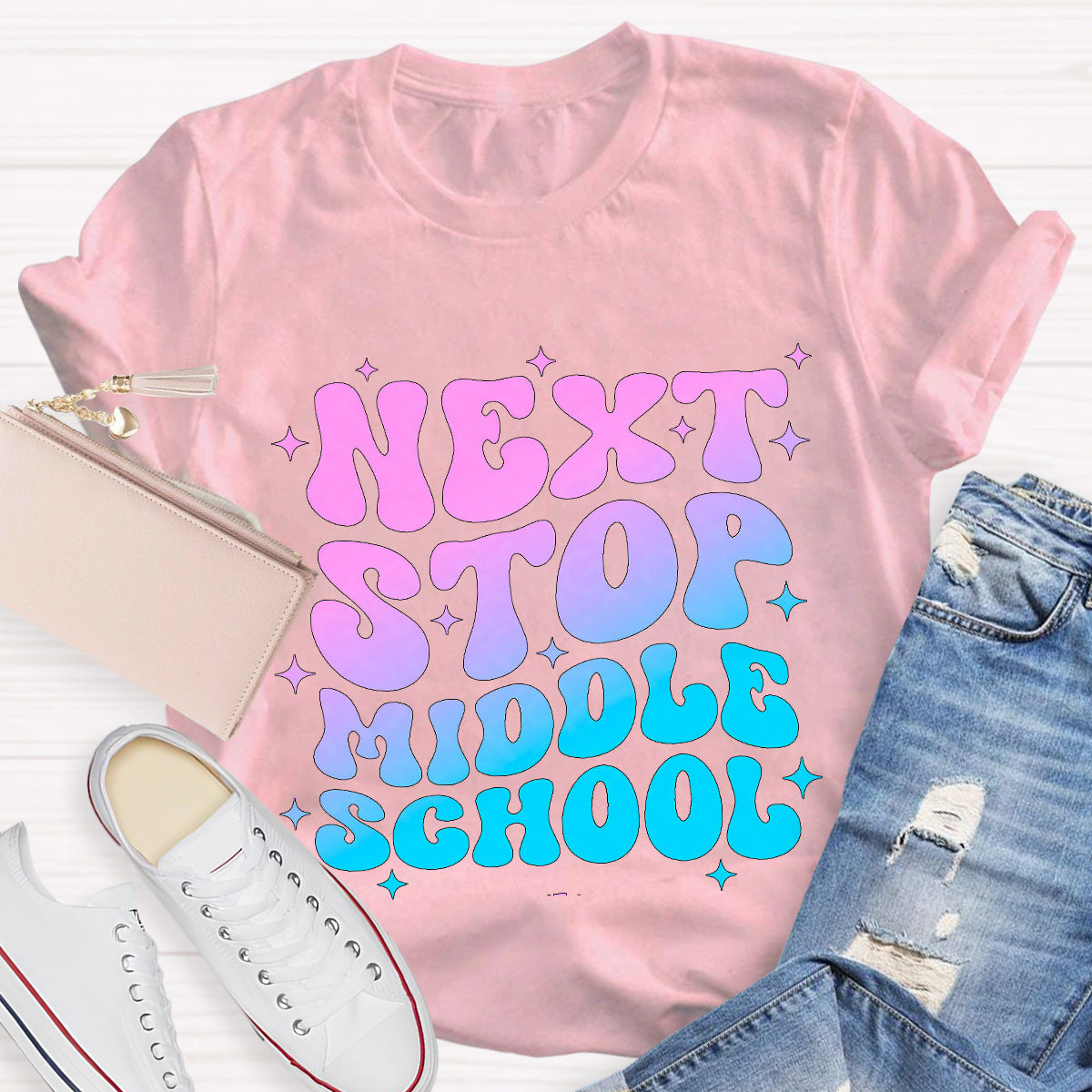 Next Stop Middle School Teacher T-Shirt