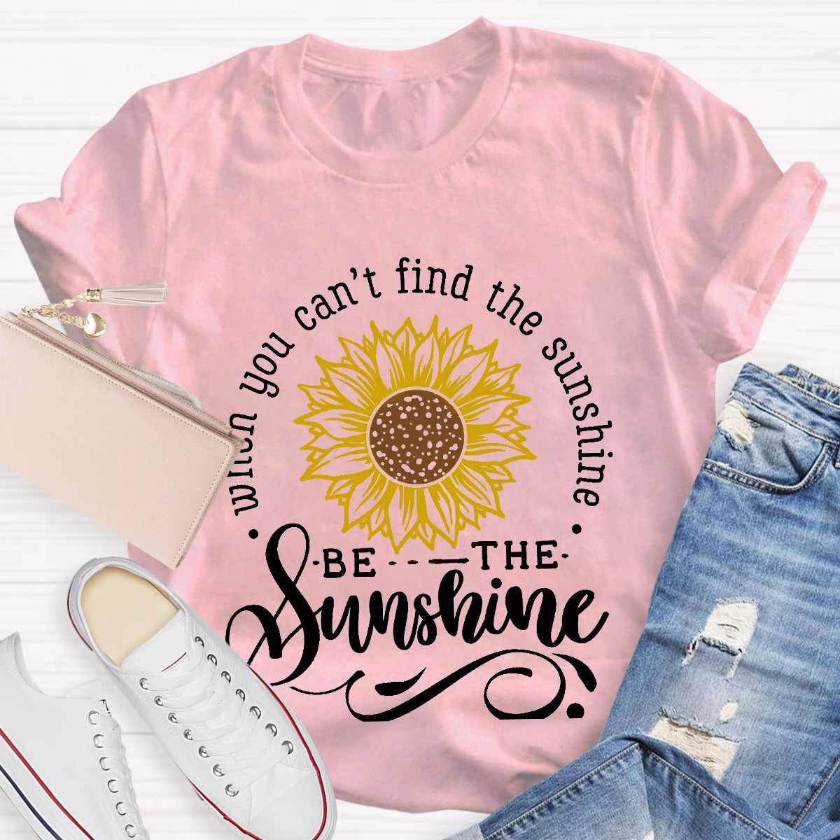 You Can’t Find The Sunshine Teacher T-Shirt