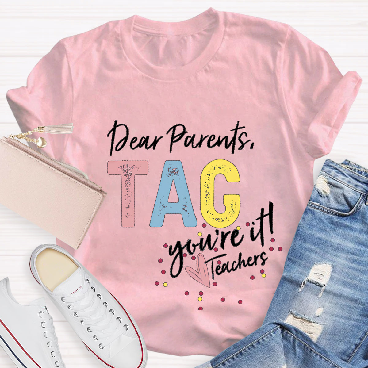 Dear Parents Tag T-Shirt